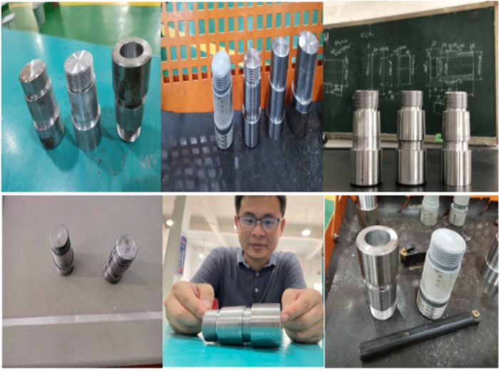 国培学员分组进行典型机加工实践作品.jpg 国培学员分组进行典型机加工实践作品.jpg